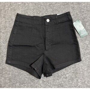 Wild Fable Women's Shorts  Highest Rise Denium Black Size 00